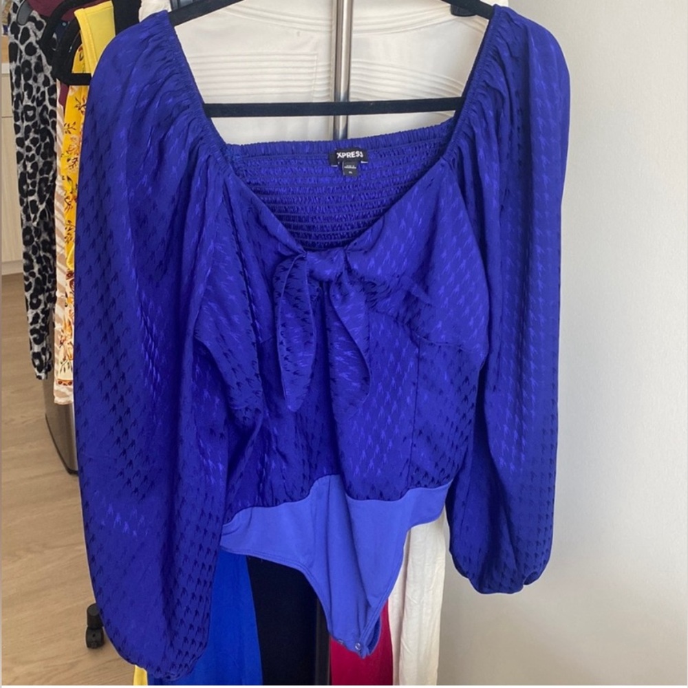 💕EXPRESS💕 Royal Blue Bodysuit